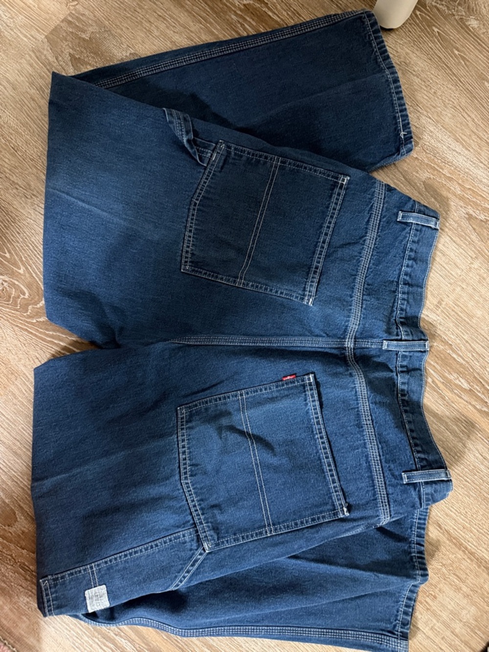 Levi's Dark Blue Relaxed Fit Men's Jeans Carpenter